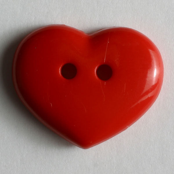 Sew-Thru Heart Buttons 1617